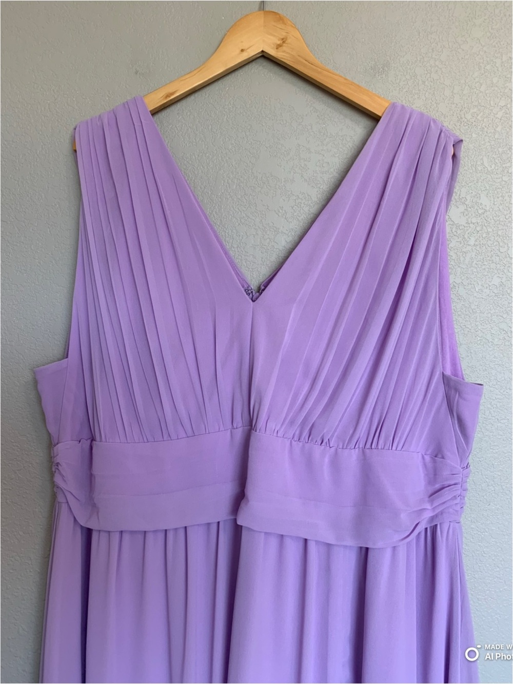 Lulus 3X Heavenly Hues Lavender Maxi Dress NWT Formal Party Wedding Bridesmaid - Picture 5 of 17